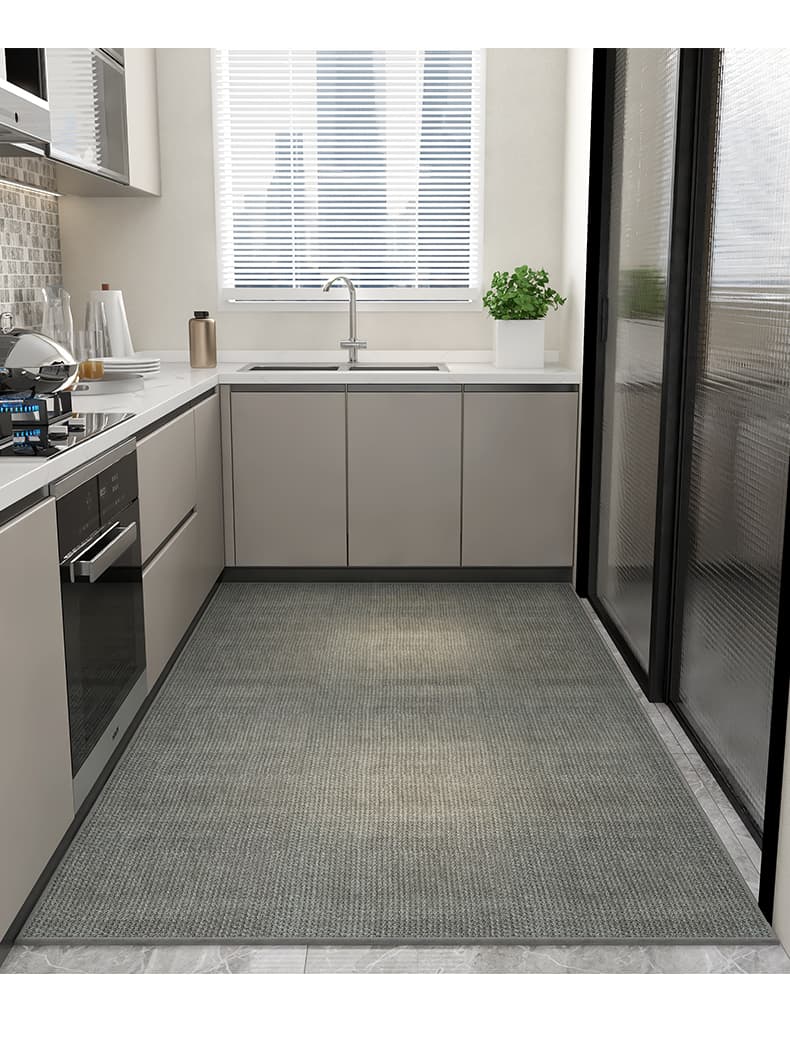 多彩なサイズ展開と北欧風シンプルデザインのおしゃれキッチンマット