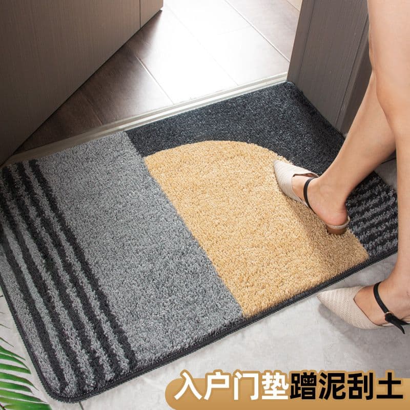北欧風シンプル柄で空間も上質に変える多サイズ展開キッチンマット