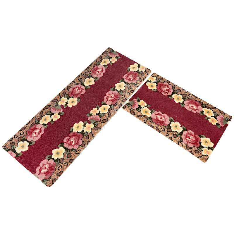 選べるサイズとカラーで快適設計 おしゃれな厚手クッションキッチンマット