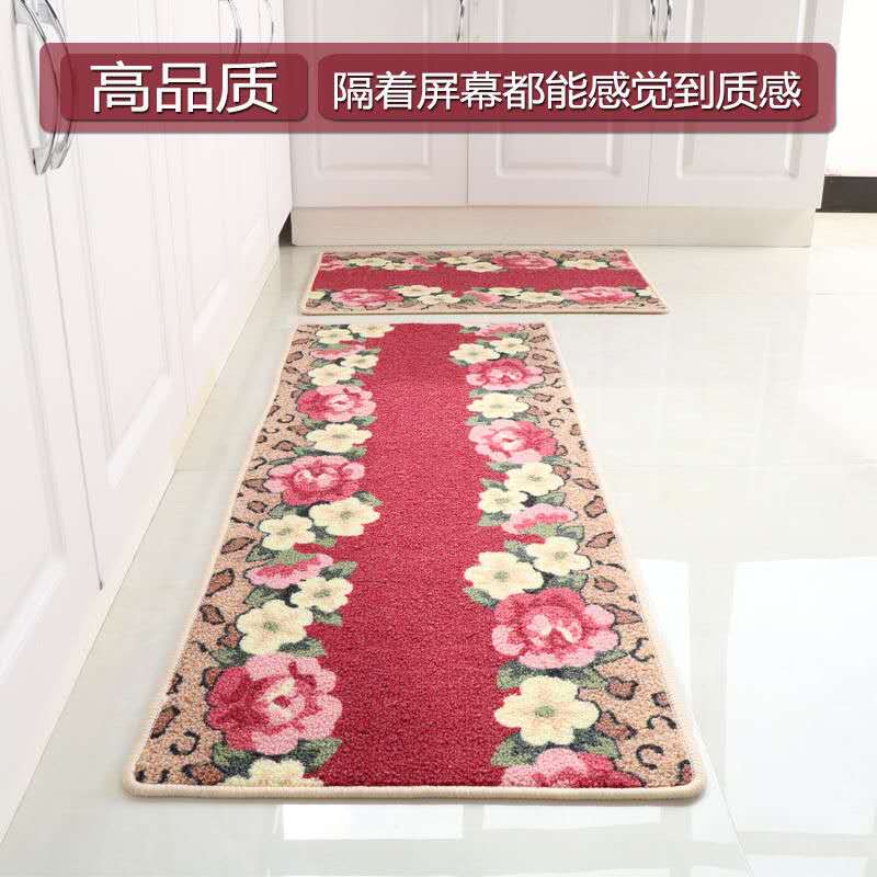 選べるサイズとカラーで快適設計 おしゃれな厚手クッションキッチンマット