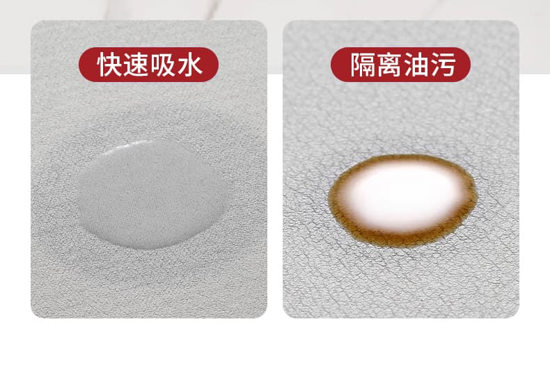 滑り止め付きで安全！吸水速乾の透明デザインキッチンマット多サイズ展開