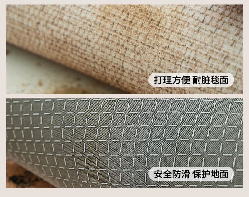 滑り止め付きでずれない！270cm厚手で疲れにくいキッチンマット