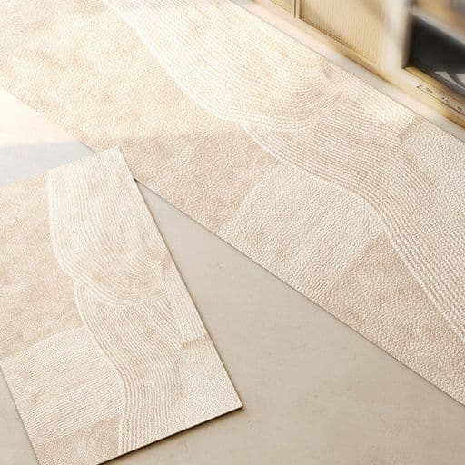 拭ける防水キッチンマット270cm！油汚れに強く疲れにくい足底サポート設計