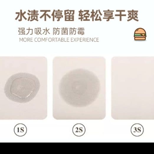 拭けるから毎日清潔！透明でおしゃれな北欧風キッチンマット180cm対応