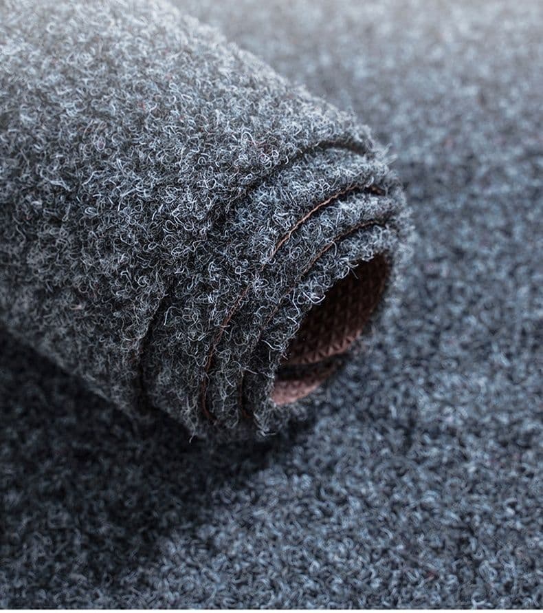 北欧風植物柄で汚れに強い撥水機能！洗えてずれにくいキッチンマット