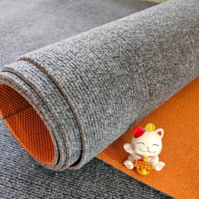 耐久性抜群で拭ける！北欧風シンプルデザインの滑り止めキッチンマット