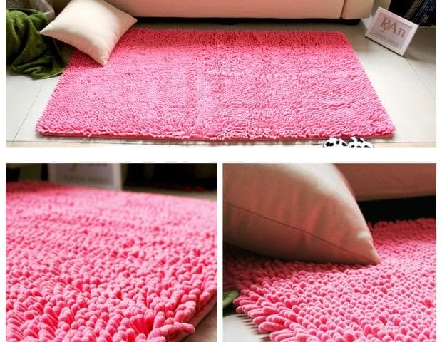 吸水・撥水で汚れに強い!洗えるシンプル北欧風キッチンマット