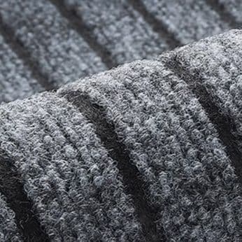 吸水速乾でずれない!拭けるストライプ柄キッチンマット180cm洗える