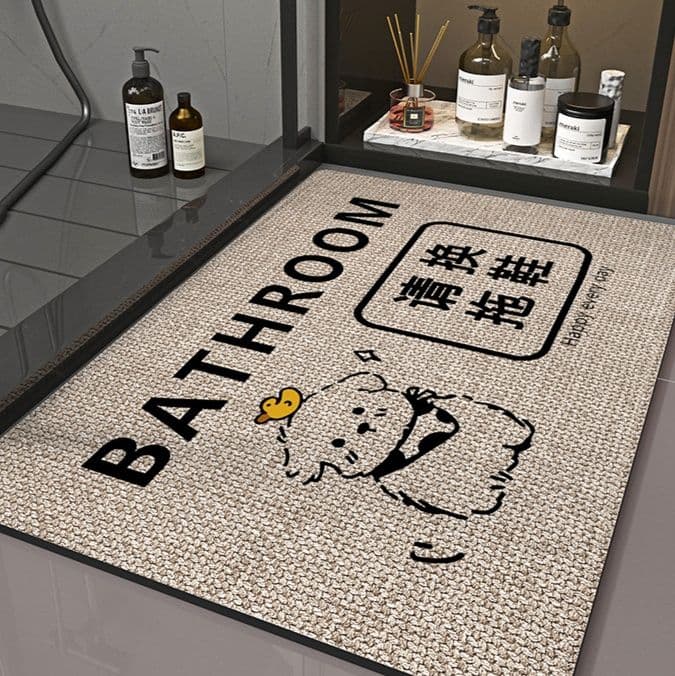 珪藻土キッチンマット硅藻泥素材で吸水防滑!洗える多サイズ対応45×120cm