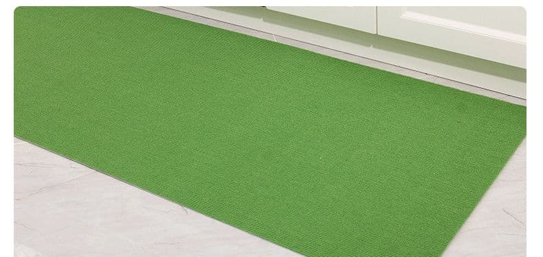 拭けて清潔!床暖房対応の撥水加工キッチンマット多サイズ展開