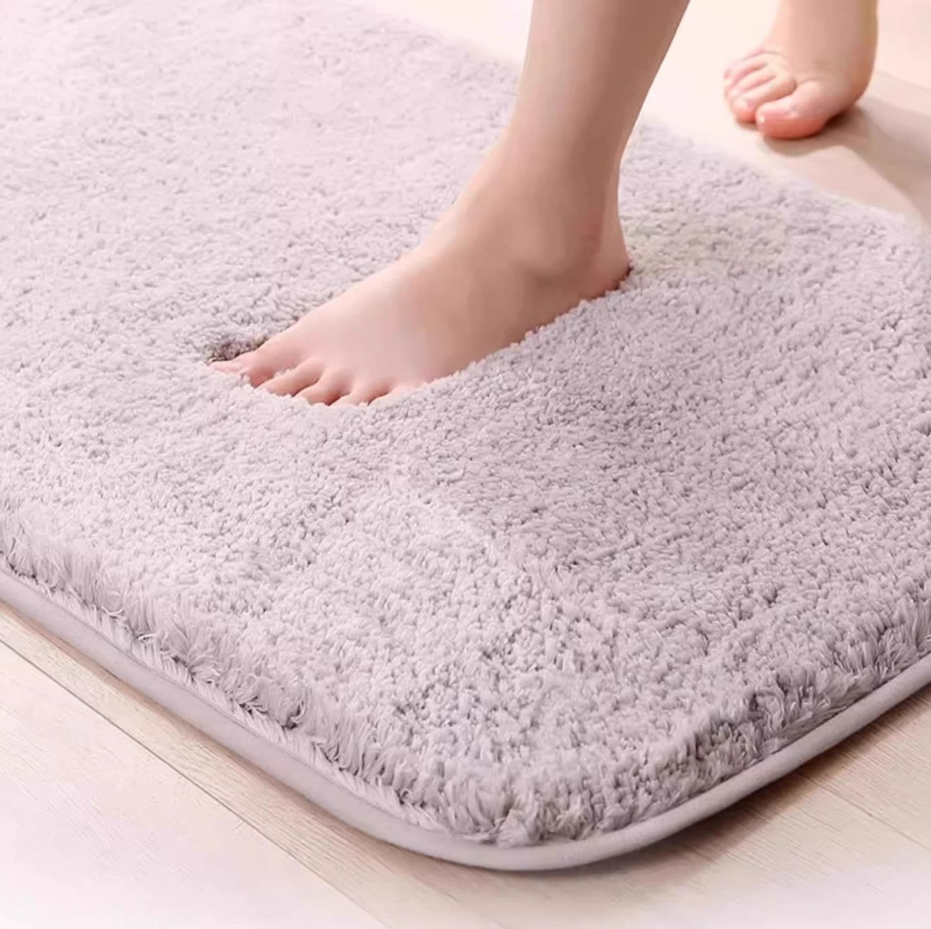 速乾吸水で拭き取れる!滑り止め付き北欧風キッチンマット60×120cm