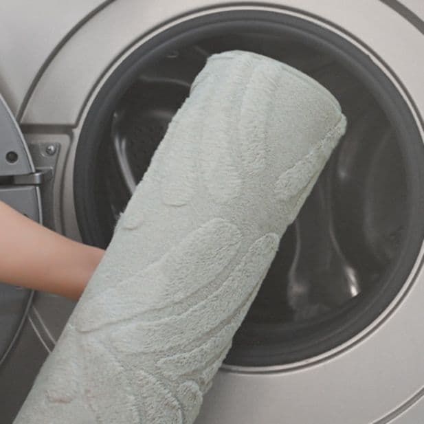 防滑ふかふかキッチンマット!吸水力抜群で手洗い可能な北欧風デザイン